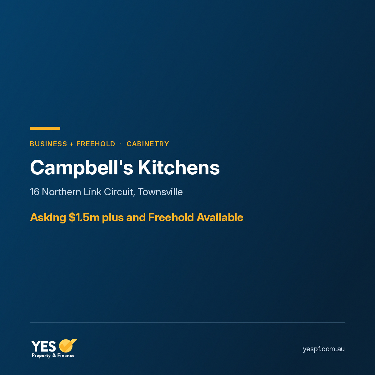 Campbell's Kitchens: Profitable Cabinetry Business