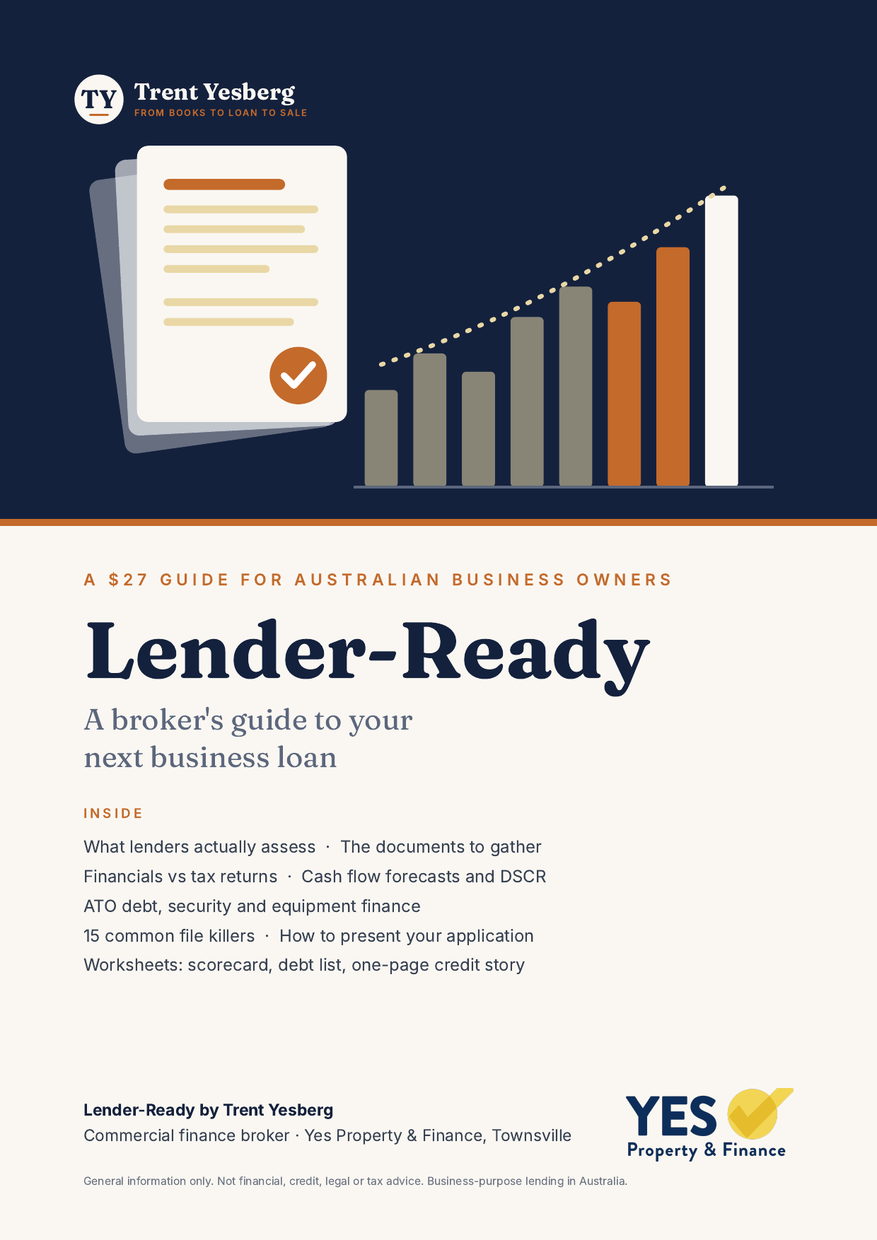 Lender-Ready by Trent Yesberg cover